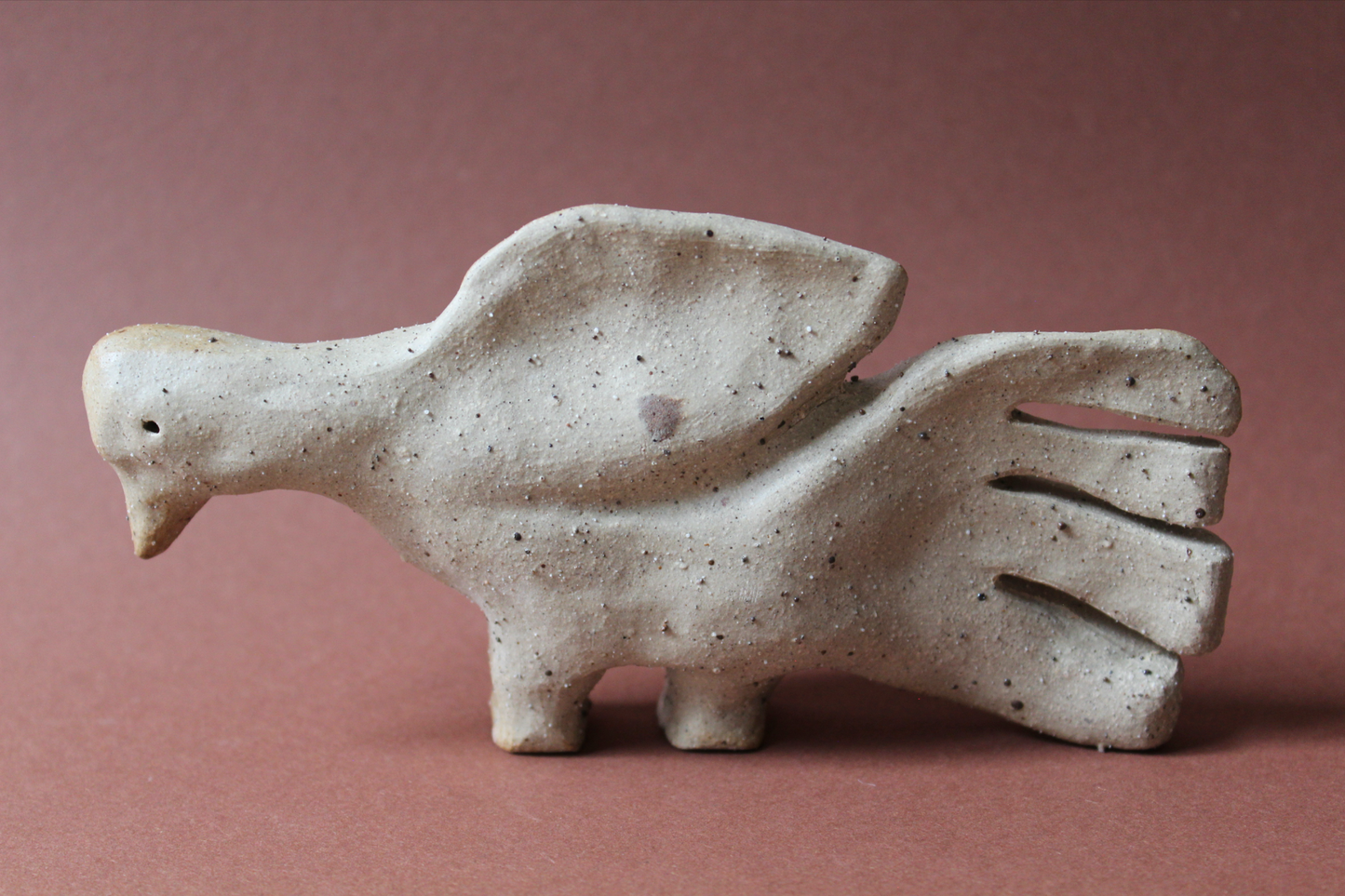 Sculpture Oiseau Main
