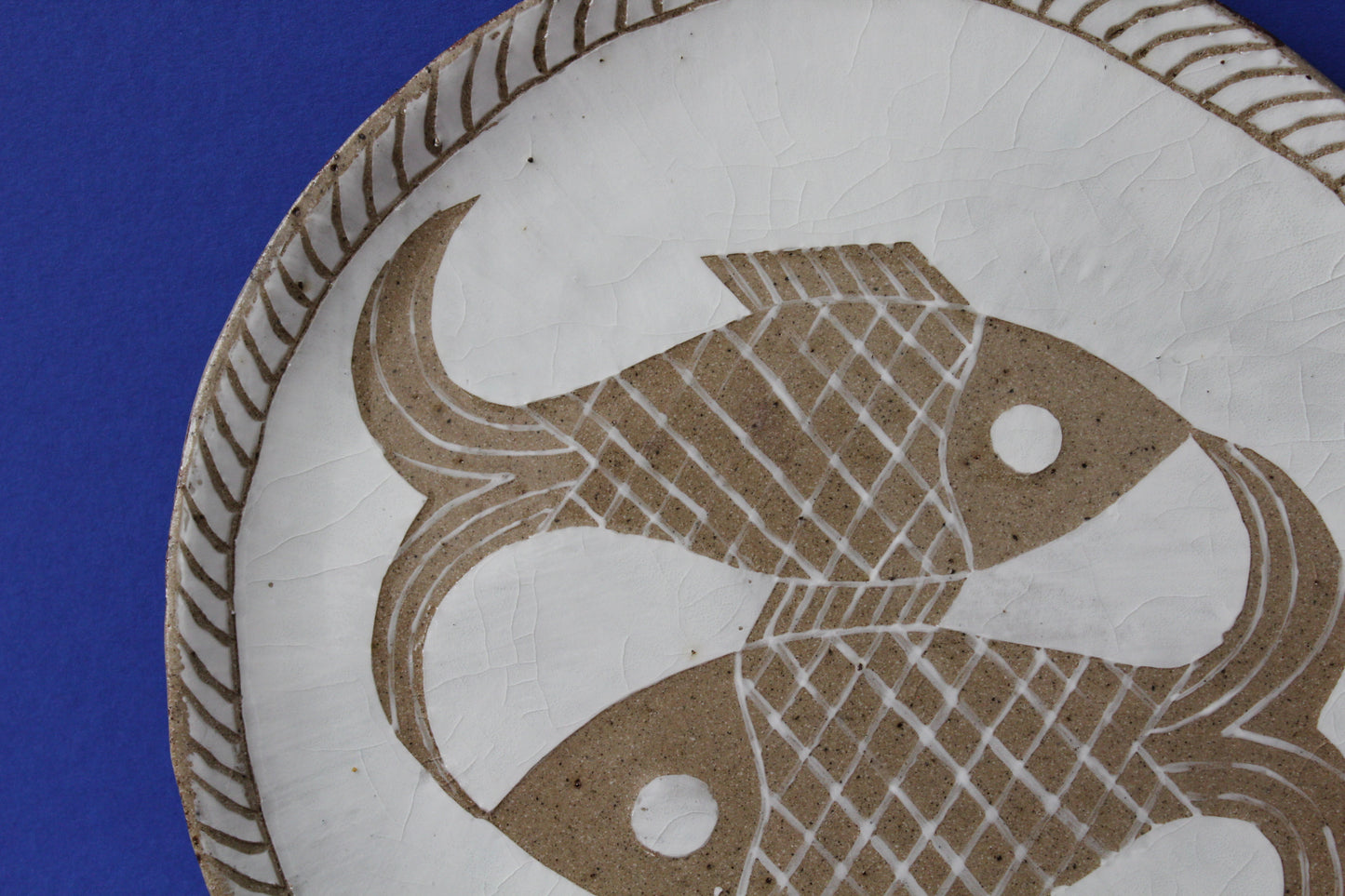 Assiette Poissons Yin et Yang