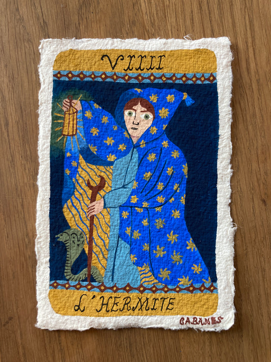 Carte de Tarot l'Hermite sur commande