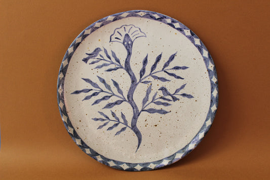 Assiette Serpent Plante